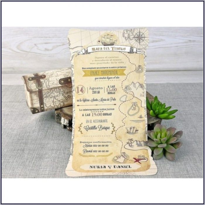 Treasure Map Wedding Invitation Treasure Map Wedding Invitation