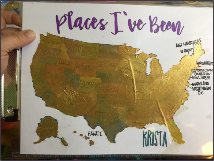 Watercolor Scratch Off Map Diy Watercolor Scratch Off Map Diy