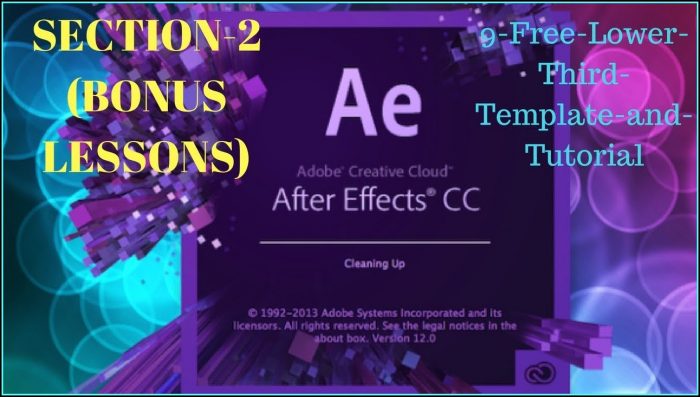 Adobe After Effects Lower Third Templates Free Adobe After Effects Lower Third Templates Free