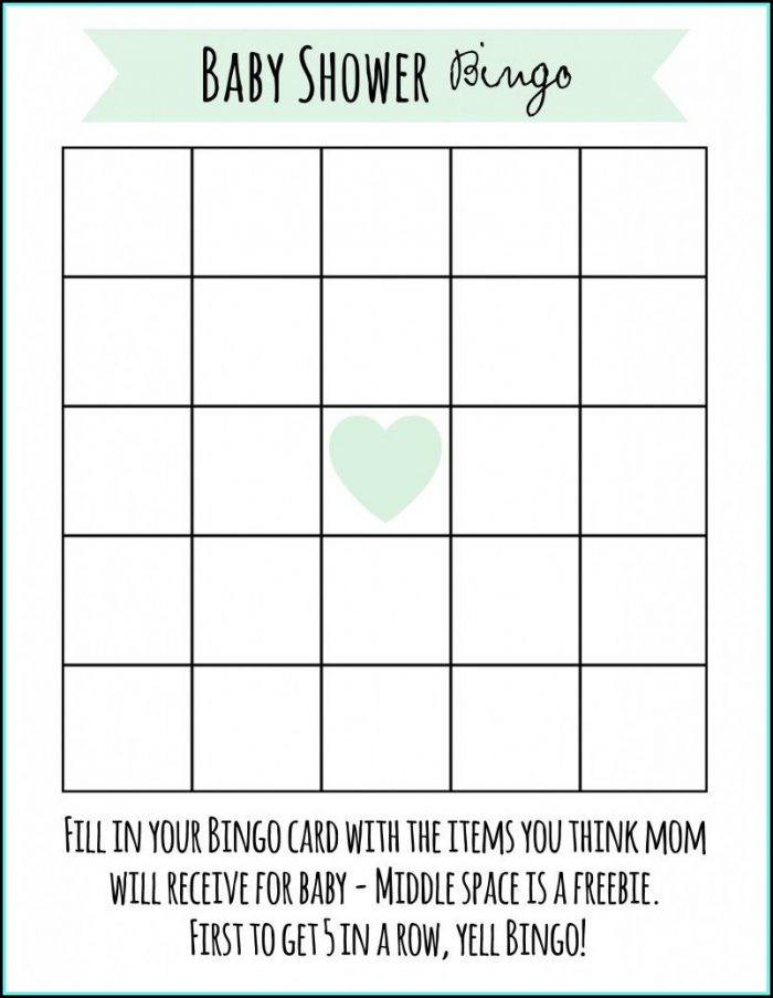 Baby Shower Bingo Template Uk Baby Shower Bingo Template Uk