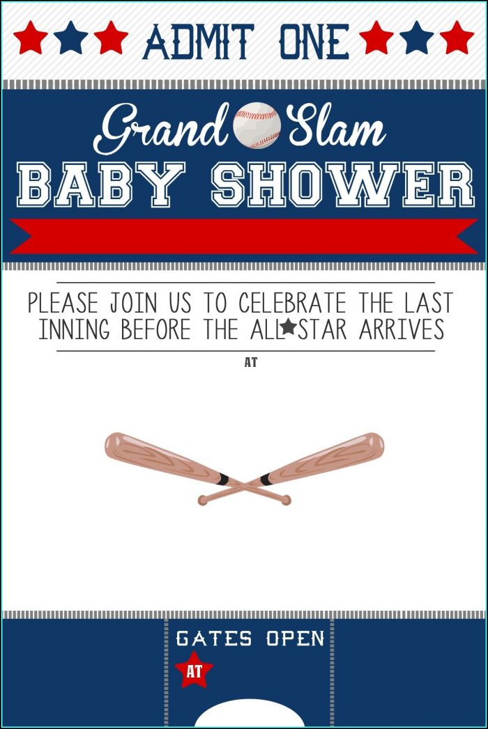 Baseball Invitation Template Free Baseball Invitation Template Free