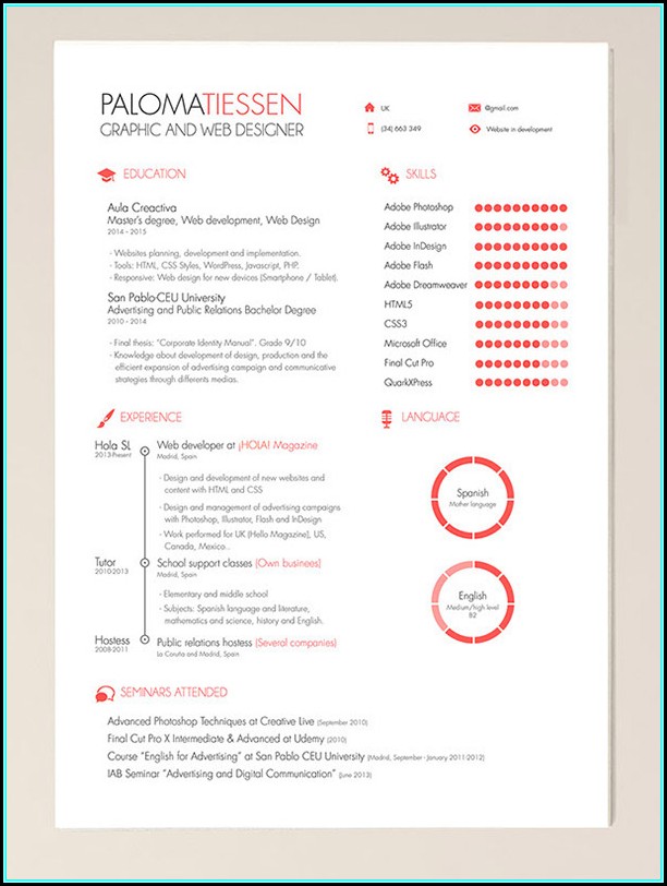 Beautiful Resume Templates Psd Beautiful Resume Templates Psd