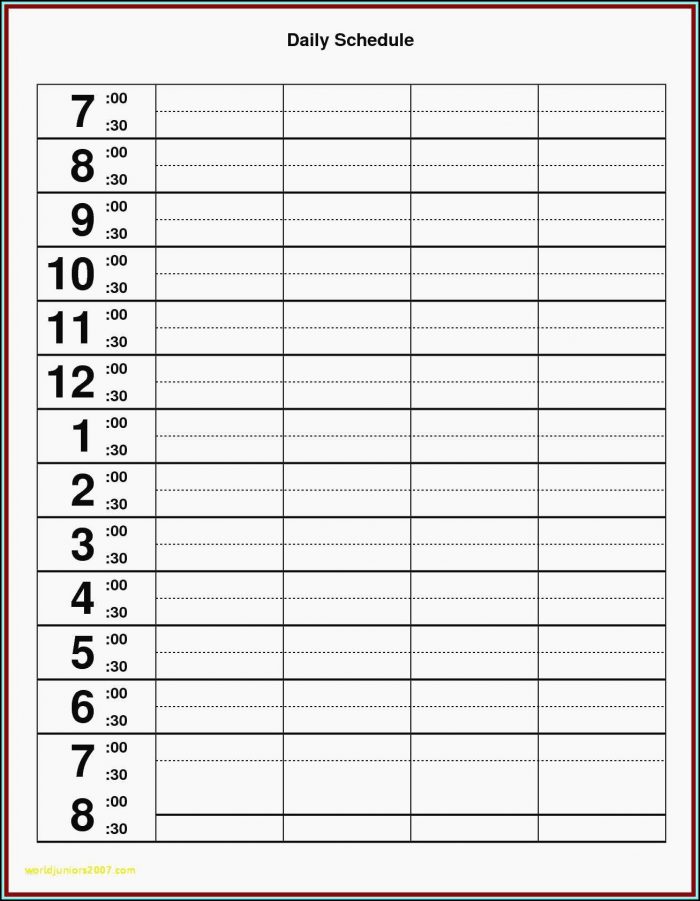 Best Monthly Employee Schedule Template Excel Best Monthly Employee Schedule Template Excel