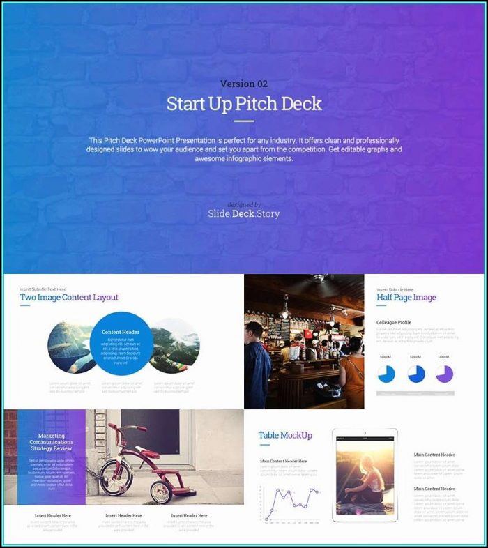 Best Startup Pitch Deck Template Best Startup Pitch Deck Template