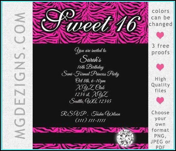 Birthday Invites Template Free Birthday Invites Template Free