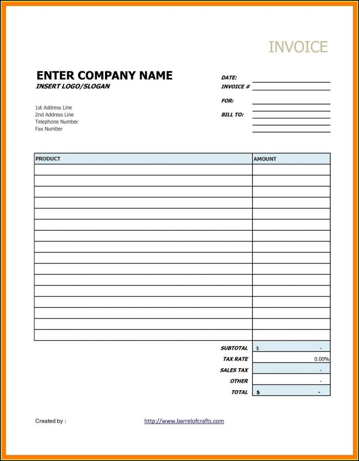 Contractor Invoice Template Google Docs Contractor Invoice Template Google Docs