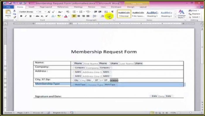 Create Fillable Forms In Word Create Fillable Forms In Word