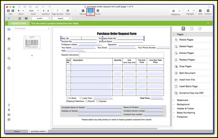 Creating A Form Fillable Pdf Creating A Form Fillable Pdf