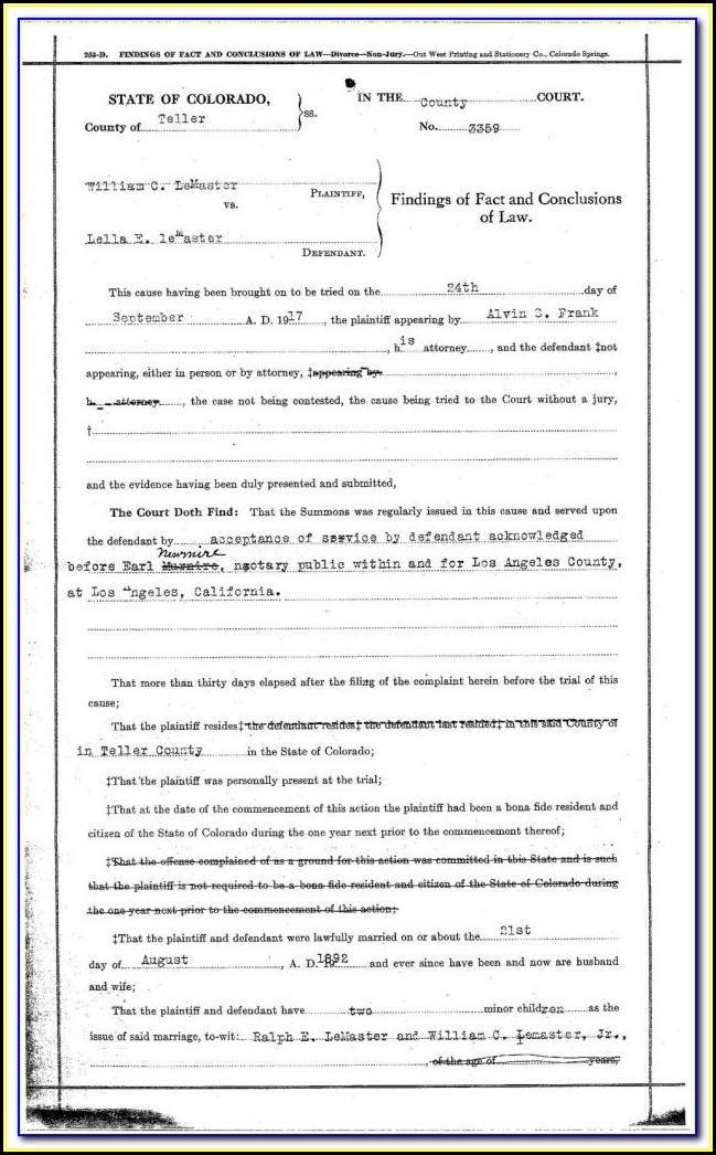 El Paso County Divorce Filing Fee El Paso County Divorce Filing Fee