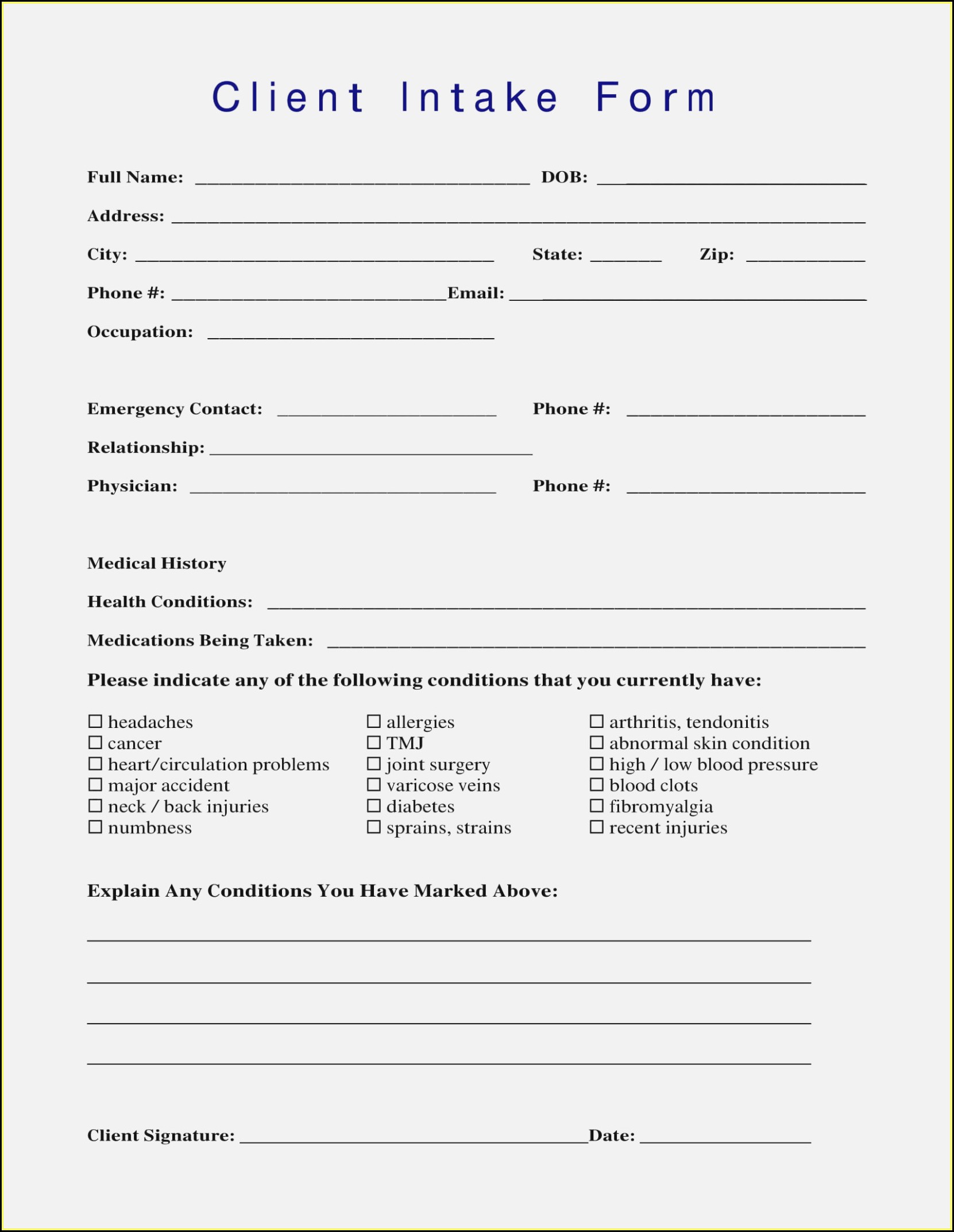 Esthetician Client Intake Form Template Resume Examples Esthetician Client Intake Form Template