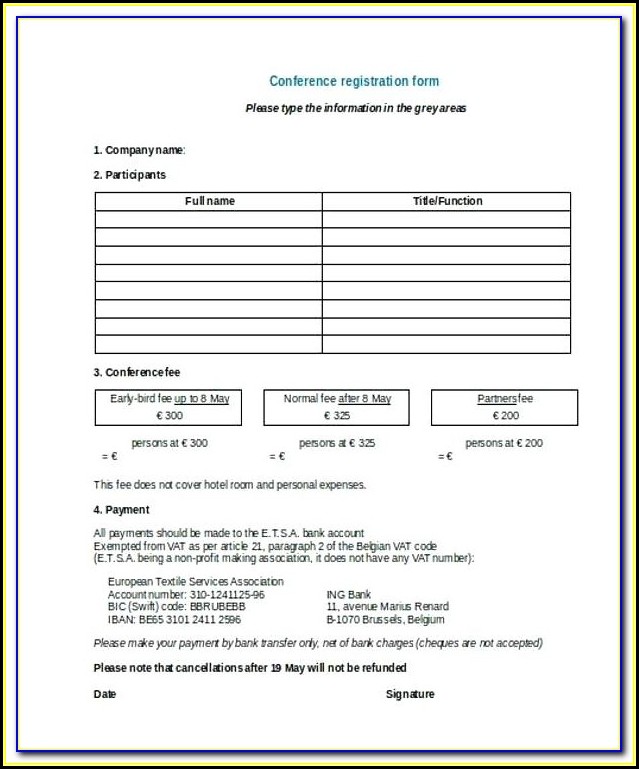Event Registration Form Template Wordpress Event Registration Form Template Wordpress