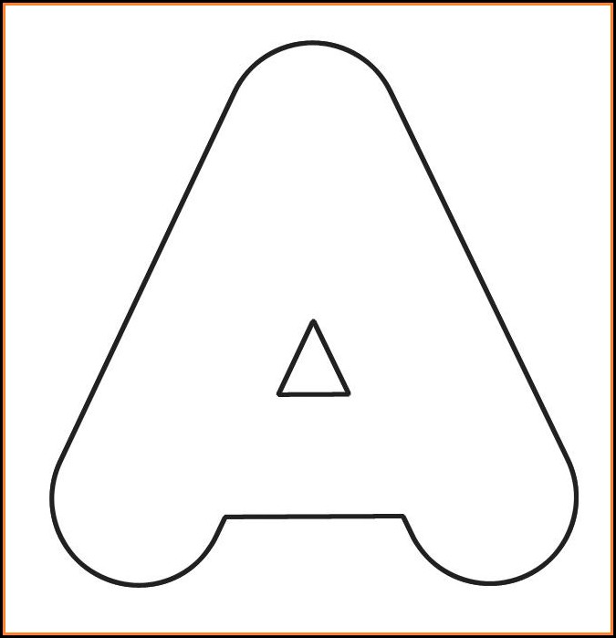 Free 2 Inch Printable Letter Templates Free 2 Inch Printable Letter Templates