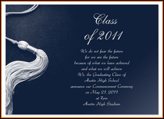 Free Downloadable Graduation Invitation Templates Free Downloadable Graduation Invitation Templates