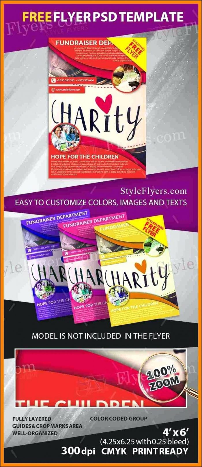 Free Editable Fundraising Flyer Templates Free Editable Fundraising Flyer Templates