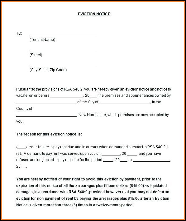 Free Eviction Notice Template Texas Free Eviction Notice Template Texas