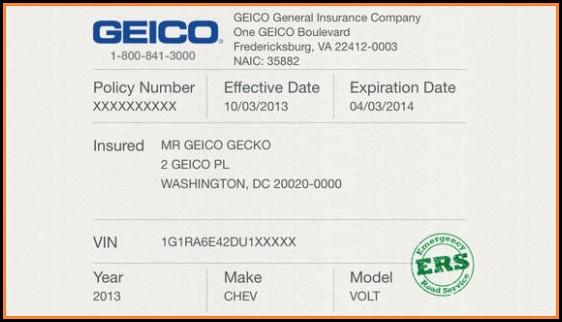 Free Fake Car Insurance Template Download Free Fake Car Insurance Template Download