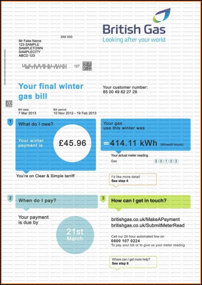 Free Fake Utility Bill Template Uk Free Fake Utility Bill Template Uk