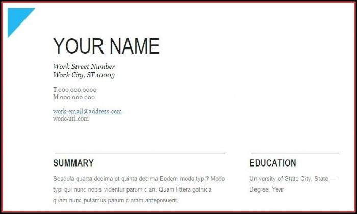 Free Google Doc Resume Templates Free Google Doc Resume Templates