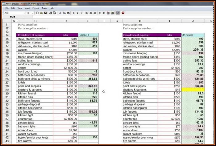 Free House Flipping Spreadsheet Template Free House Flipping Spreadsheet Template