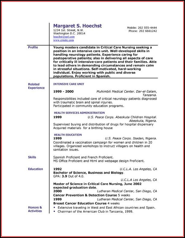 Free Print Resume Builder Free Print Resume Builder