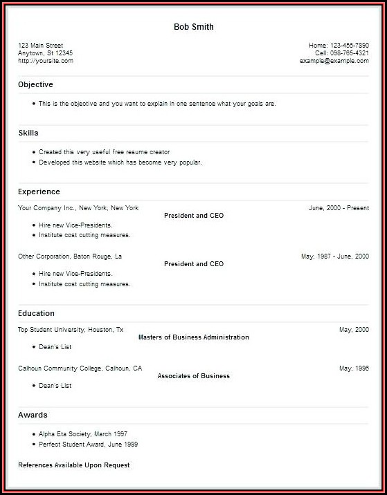 Free Resume Maker Professional Download Free Resume Maker Professional Download
