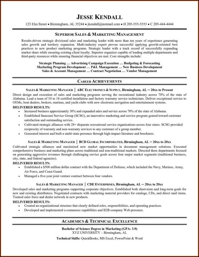 Free Sales Resume Templates Microsoft Word Free Sales Resume Templates Microsoft Word