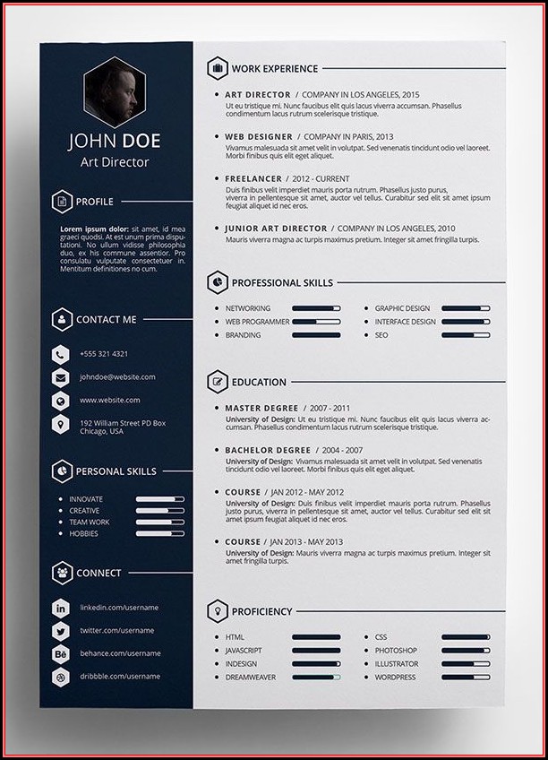 Free Unique Resume Templates Word Free Unique Resume Templates Word