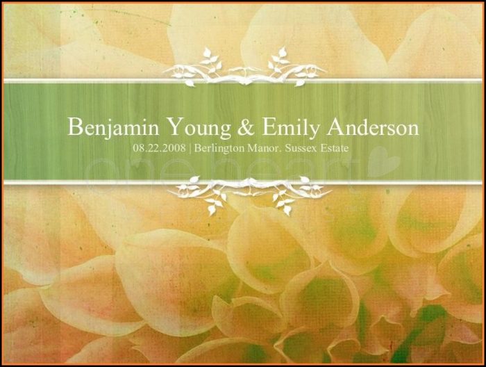 Free Wedding Slideshow Templates For Powerpoint Free Wedding Slideshow Templates For Powerpoint