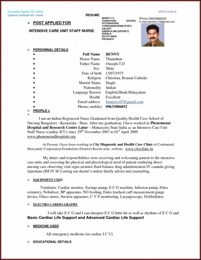 Gnm Nursing Resume Format For Freshers Pdf Gnm Nursing Resume Format For Freshers Pdf