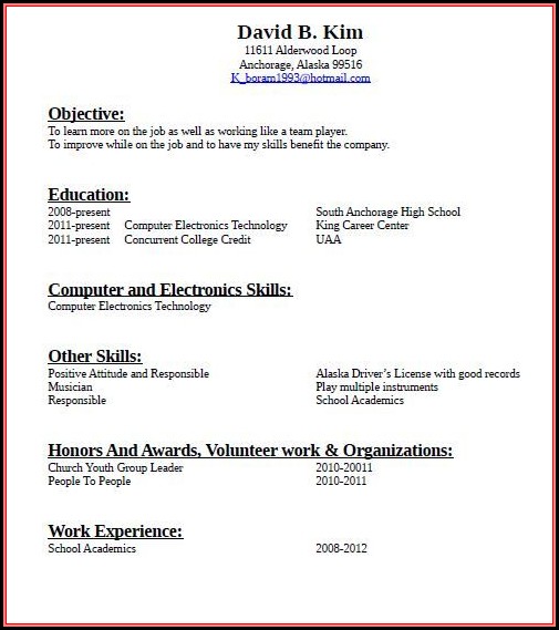 How To Make Resume For Job With Experience How To Make Resume For Job With Experience