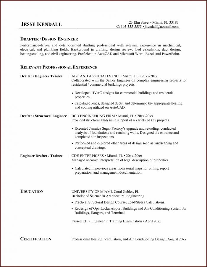 Hvac Resume Samples Templates Hvac Resume Samples Templates