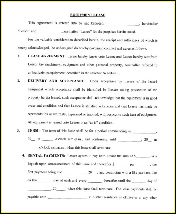 Free Blank Printable Rental Agreement Forms Free Blank Printable Rental Agreement Forms
