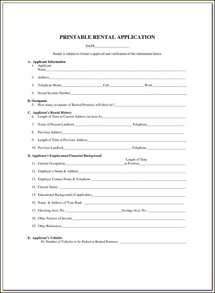 Free Printable 6 Month Lease Agreement Form Free Printable 6 Month Lease Agreement Form