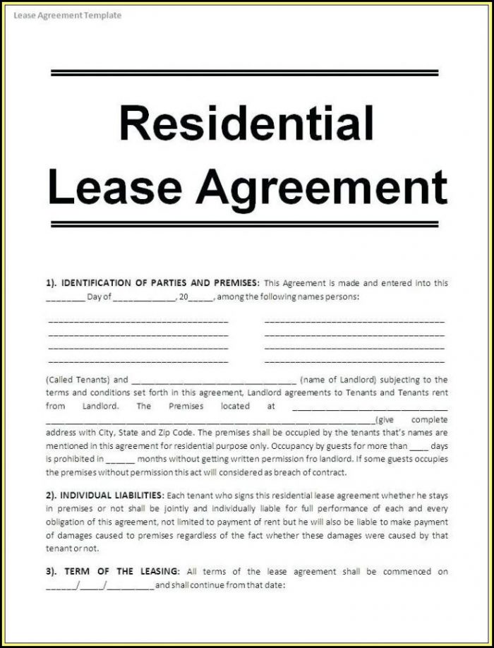 Free Printable Commercial Lease Agreement Forms Free Printable Commercial Lease Agreement Forms