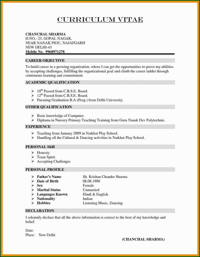 Resume For Fresh Civil Engineers Resume For Fresh Civil Engineers