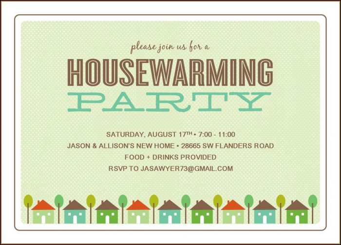 Housewarming Party Template Free Housewarming Party Template Free