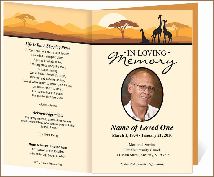 Memorial Card Template Publisher Memorial Card Template Publisher