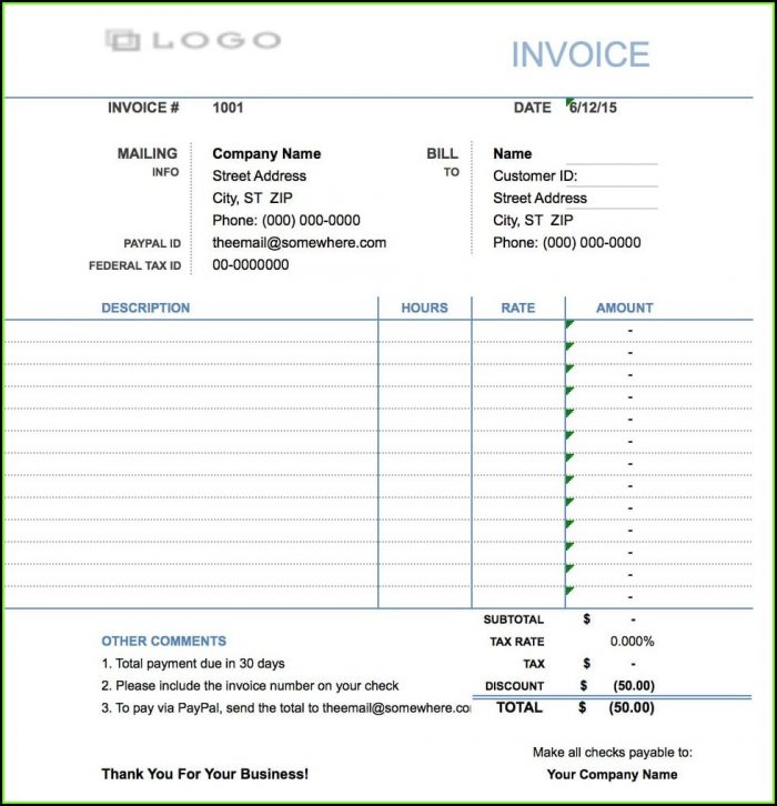 Consultant Hourly Invoice Template Consultant Hourly Invoice Template