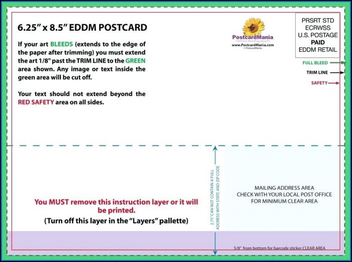 Every Door Direct Mail Postcard Template Every Door Direct Mail Postcard Template
