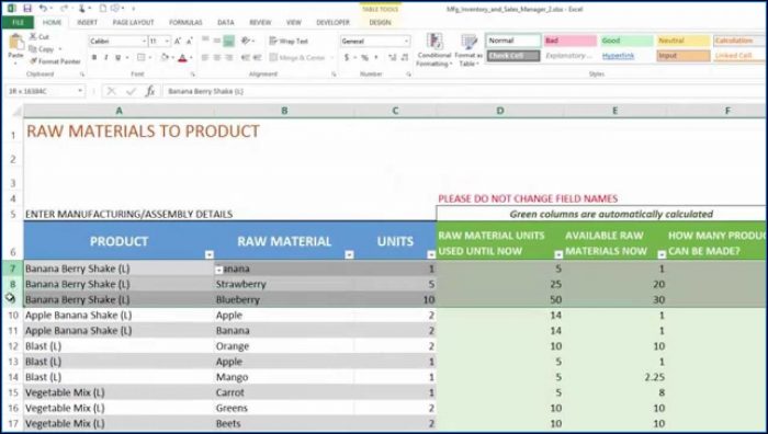 Excel 2007 Inventory Management Template Excel 2007 Inventory Management Template