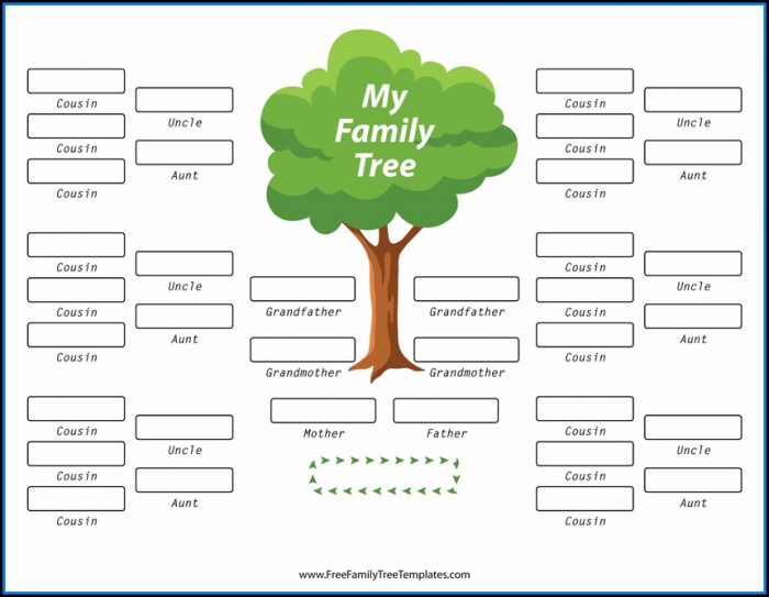 Family Tree With Template Family Tree With Template