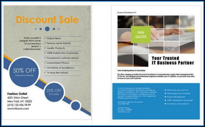 Free Business Flyer Templates For Word Free Business Flyer Templates For Word