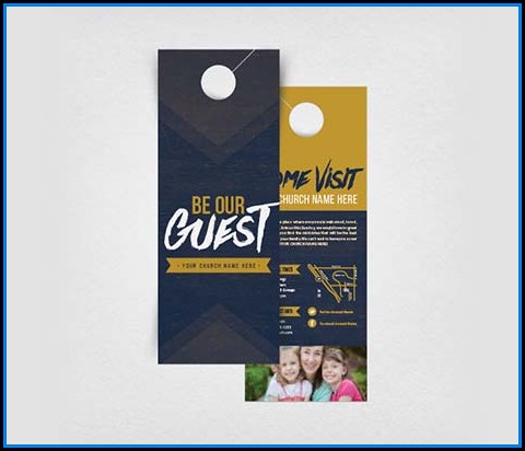 Free Church Door Hanger Template Free Church Door Hanger Template