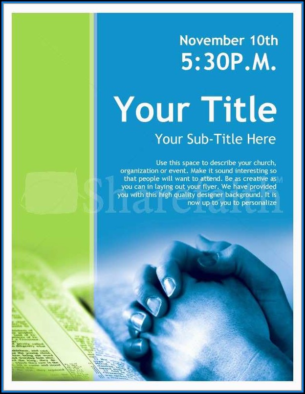 Free Church Flyer Templates Microsoft Word Free Church Flyer Templates Microsoft Word