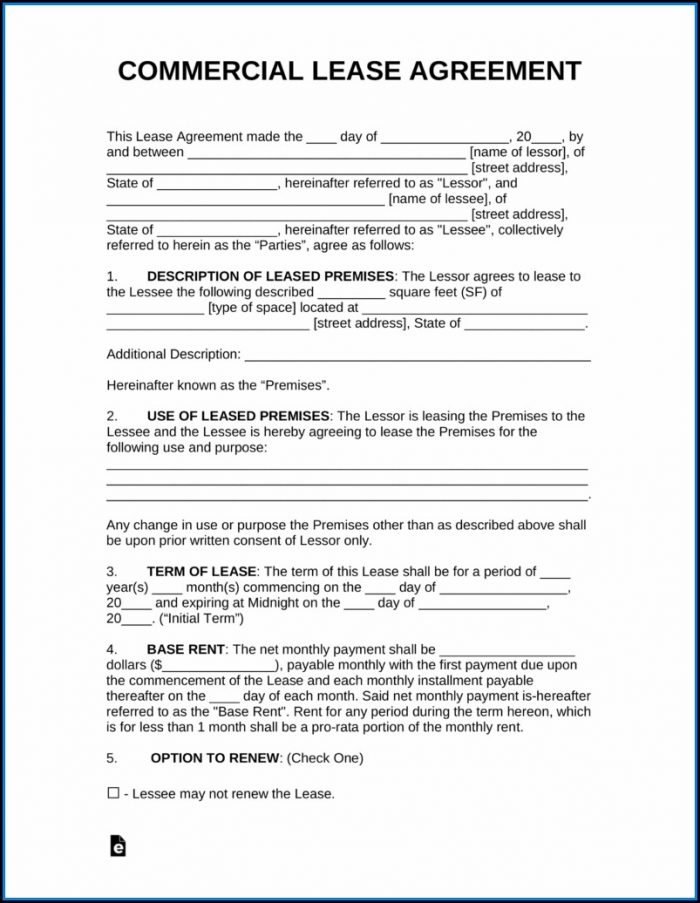 Free Commercial Lease Agreement Template Word Canada Free Commercial Lease Agreement Template Word Canada
