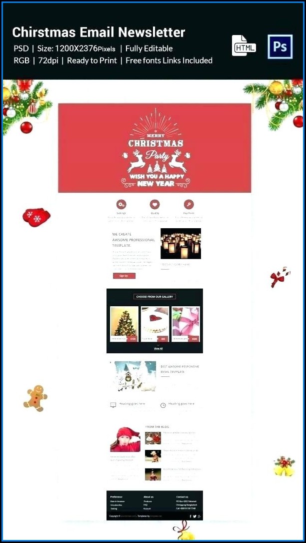 Free Editable Email Newsletter Templates Free Editable Email Newsletter Templates