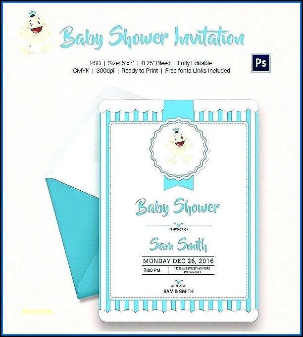 Free Editable Gender Reveal Invitation Templates Free Editable Gender Reveal Invitation Templates