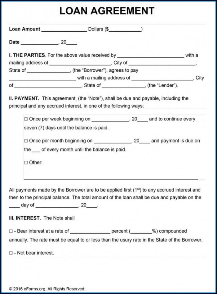 Free Family Loan Agreement Template Australia Free Family Loan Agreement Template Australia