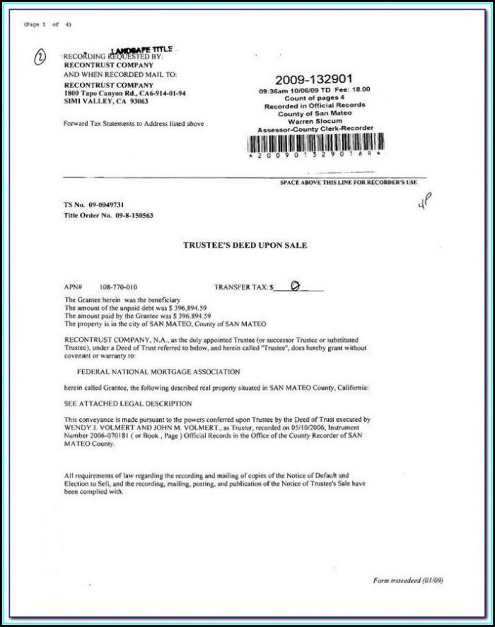 Grant Deed Form California Word Document Grant Deed Form California Word Document