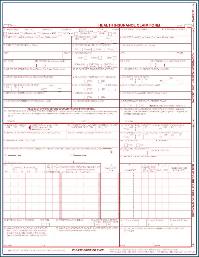 Hcfa 1500 Form 2017 Pdf Free Hcfa 1500 Form 2017 Pdf Free
